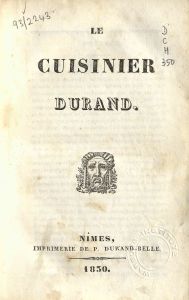 Cuisinier Durand , Le 