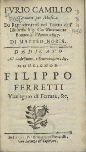 Io Camillo , Fur