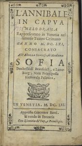 Annibale in Capua , L'