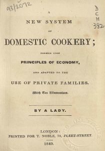 New system of domestic cookery , A 