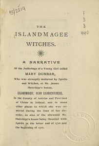 Islandmagee witches , The 